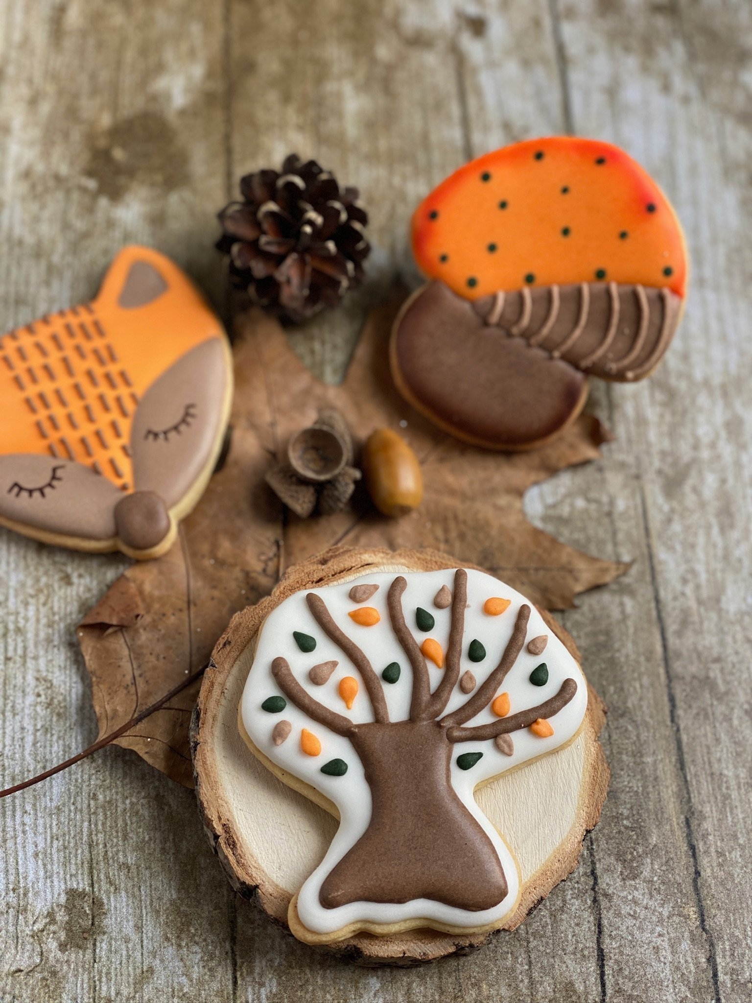 Biscuits décorés sur-mesure glacés à la main