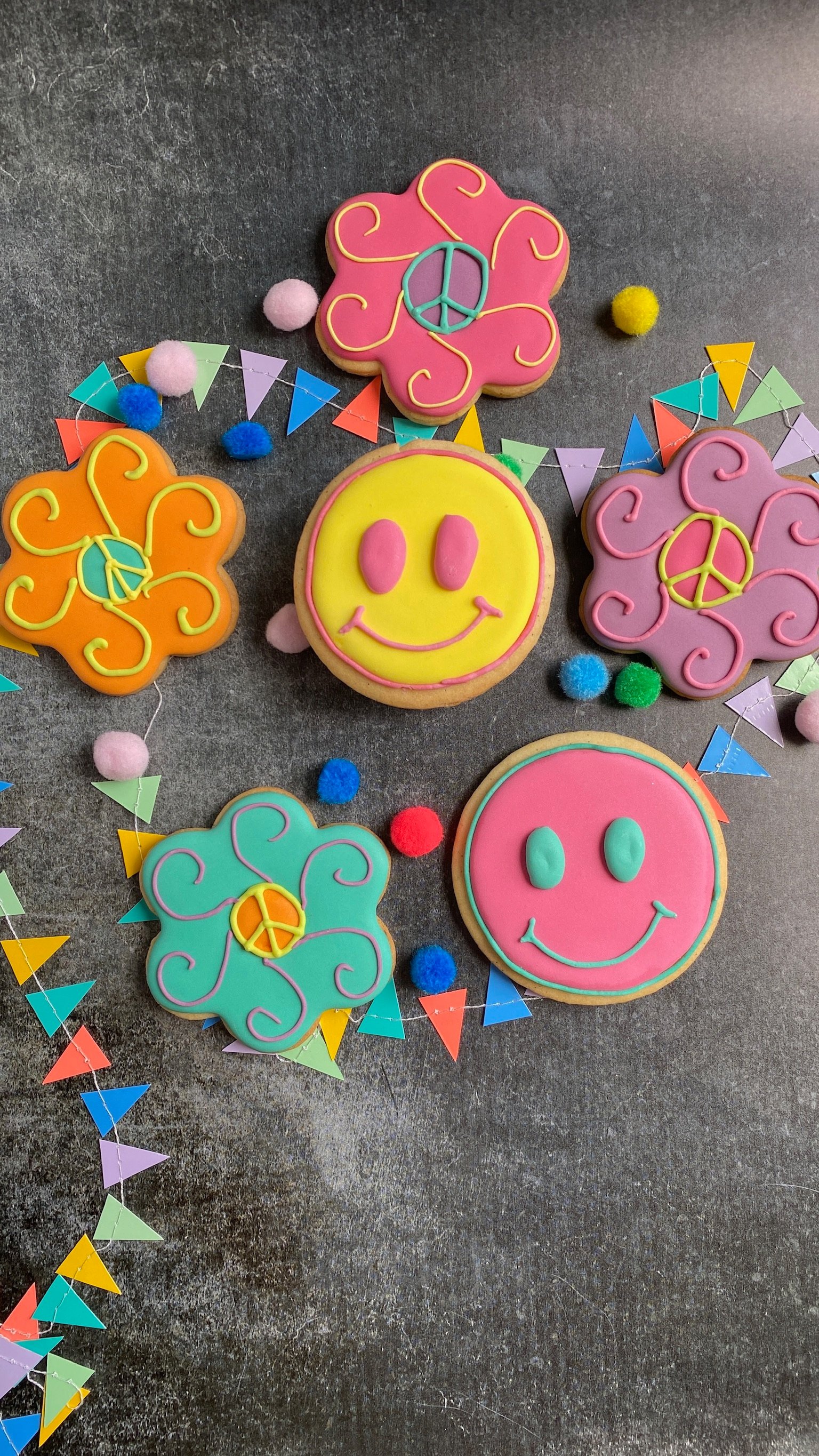 Biscuits décorés sur-mesure réalisés à l'atelier d'Antony