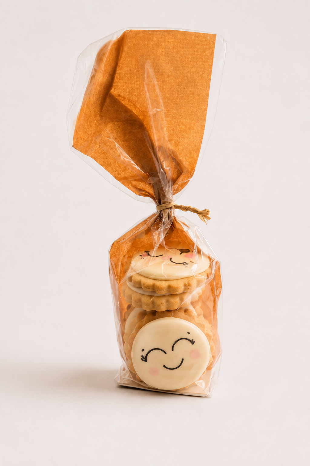 Sachet Humeurs gourmandes Good Vibes, sablés décorés à main levée