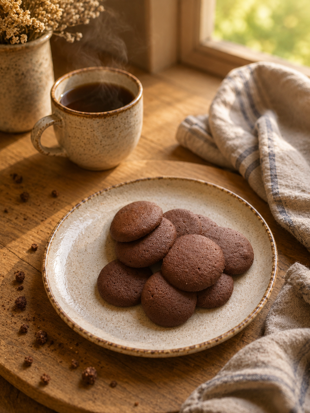 Palets cacao artisanaux, biscuiterie de L'Atelier Biscuits de Steph